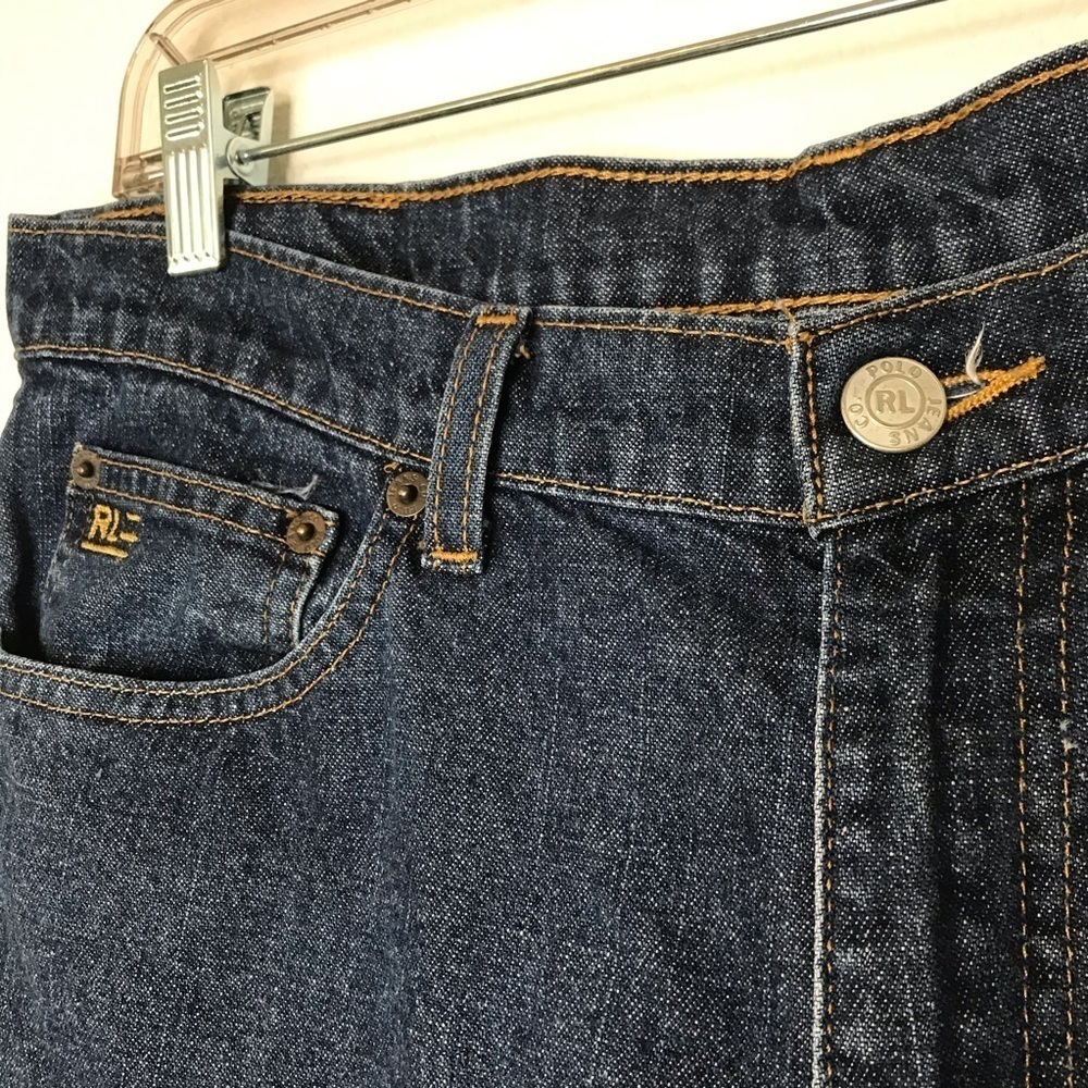 Polo Ralph Lauren vintage stovepipe crop jeans 14p - Picture 3 of 15